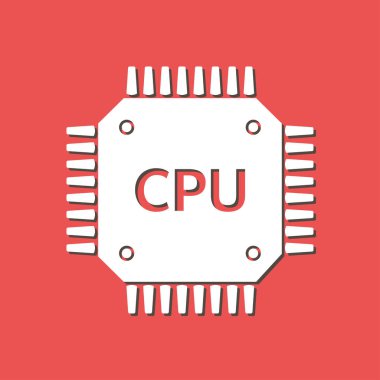 Mikroçip işareti simgesi.