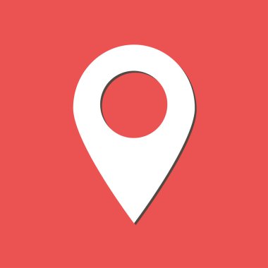 Yer işareti simgesi.