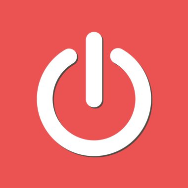 Güç işareti simgesi.