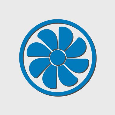 Havalandırma işareti simgesi.