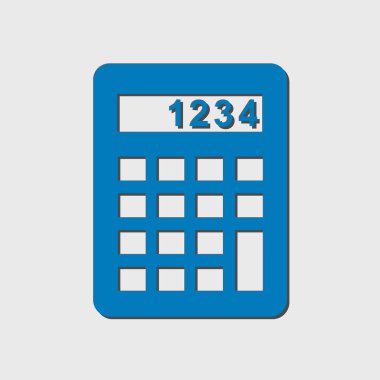 Hesap makinesi işareti simgesi.