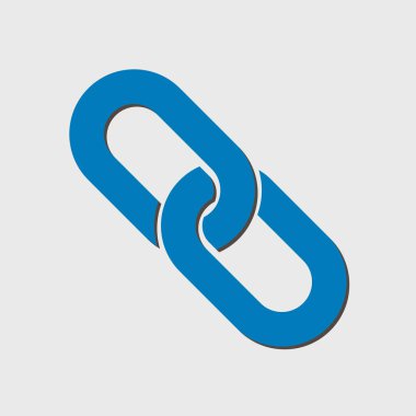 Zincir işareti simgesi.