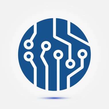 Mikroçip işareti simgesi.