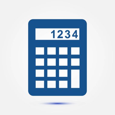 Hesap makinesi işareti simgesi.