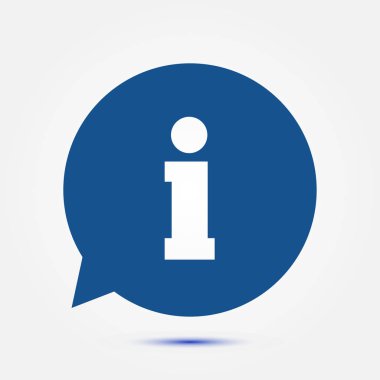 bilgi işareti simgesi.