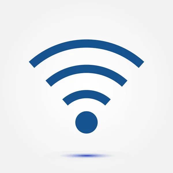 WiFi işareti simgesi. — Stok Vektör