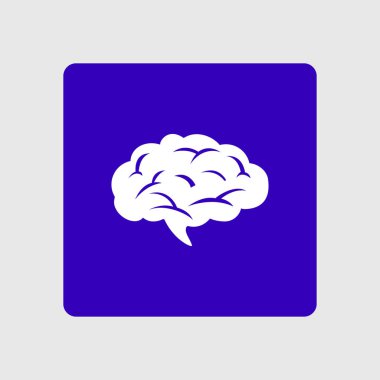 Beyin simgesi simgesi.