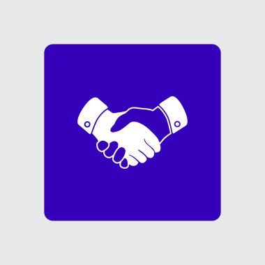 El sıkışma işareti simgesi.