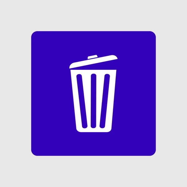 Çöp işareti simgesi — Stok Vektör