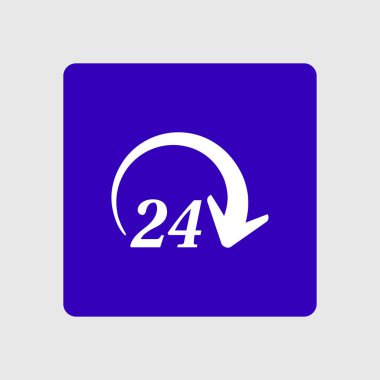 Saat bir gün simgesini açın..