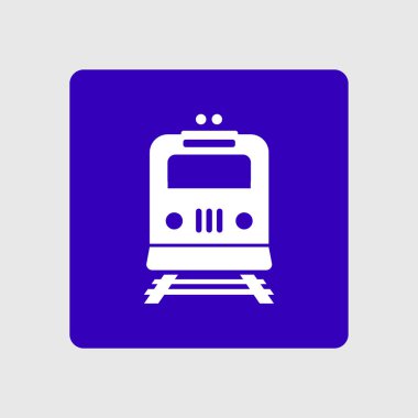 Tren işareti simgesi.