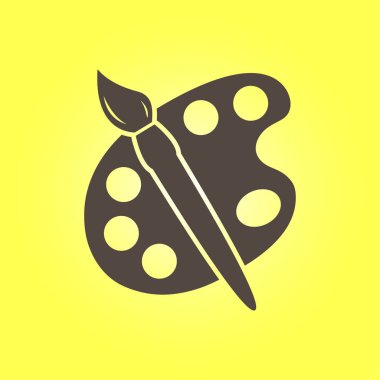 Paleti işareti simgesi.