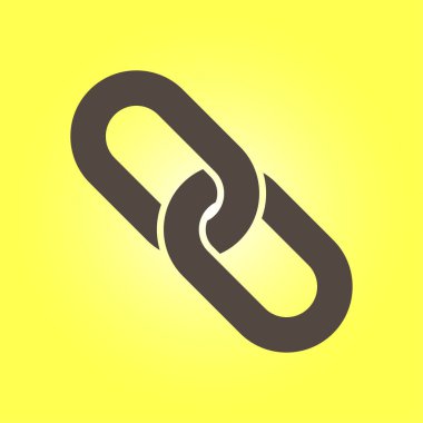 Zincir işareti simgesi.