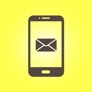 Mobil adres işareti.