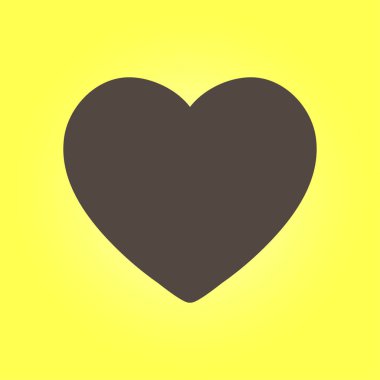 Kalp işareti simgesi.