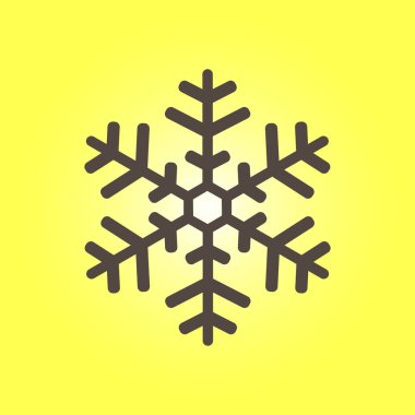 Kar tanesi işareti simgesi.