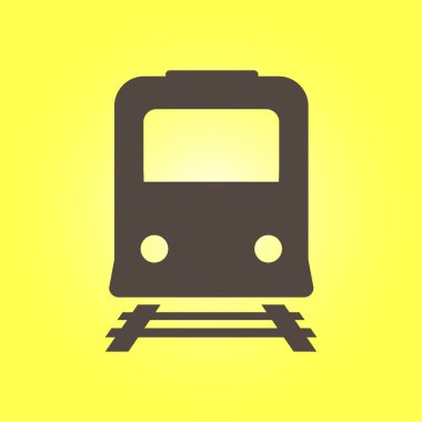 Tren işareti simgesi.