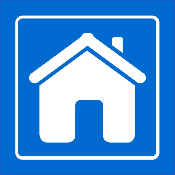 Hausschild-Symbol. — Stockvektor