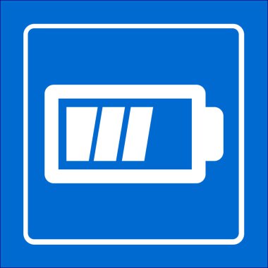 Pil işareti simgesi.