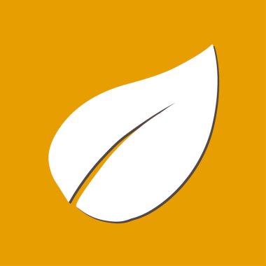 Yaprak işareti simgesi.