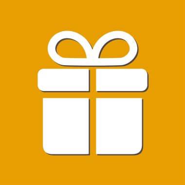 Tatil hediye sembolü.