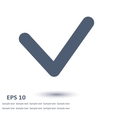 Evet işareti sembolü.