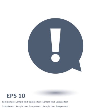 Ünlem işareti simgesi.