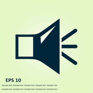 Ses işareti simgesi.