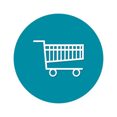 alışveriş grafik simgesi.