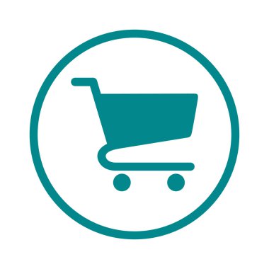 alışveriş grafik simgesi.