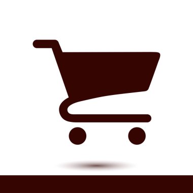 alışveriş grafik simgesi.