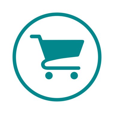 alışveriş grafik simgesi.