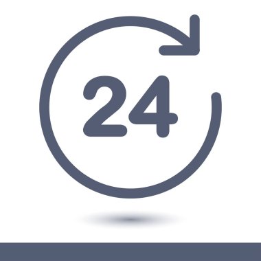 Saat bir gün simgesini açın..