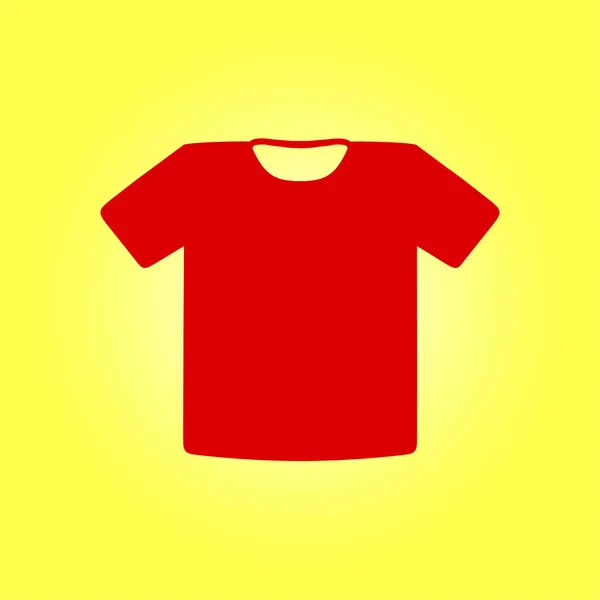 Signo de camisa símbolo — Vector de stock