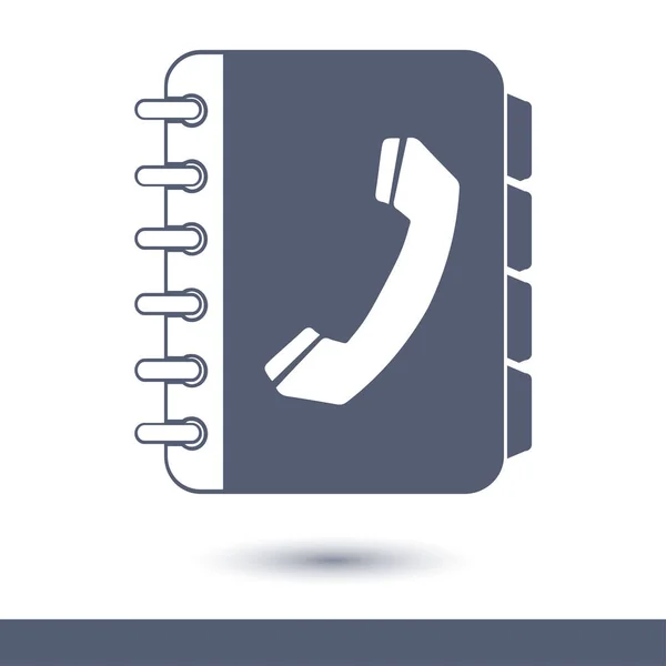 Telefon carte simbol . — Vector de stoc