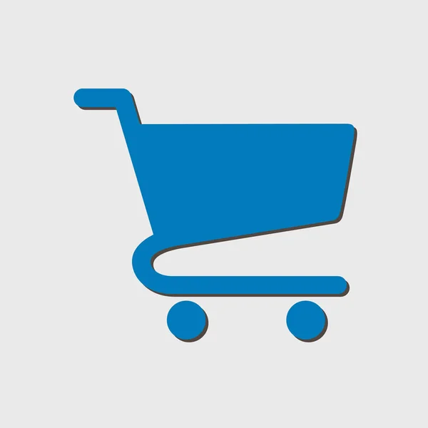 Icono de la carta de compras . — Vector de stock