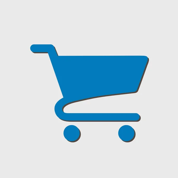 Icono de la carta de compras . — Vector de stock