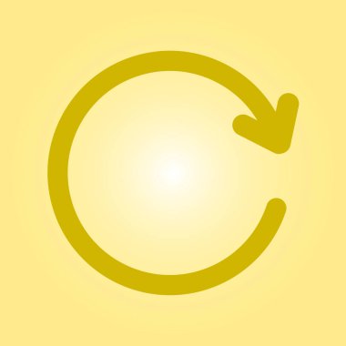 Ok işareti simgesi.