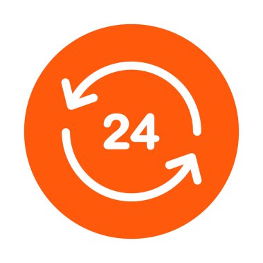 Saat bir gün simgesini açın..