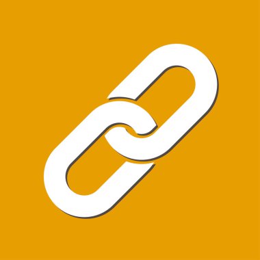 Zincir işareti simgesi.