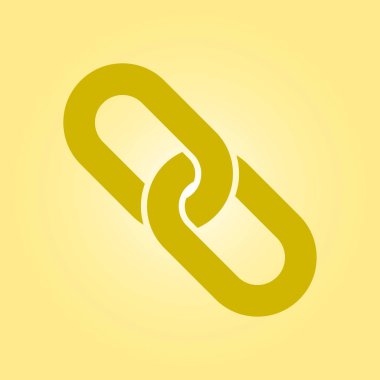 Zincir işareti simgesi.