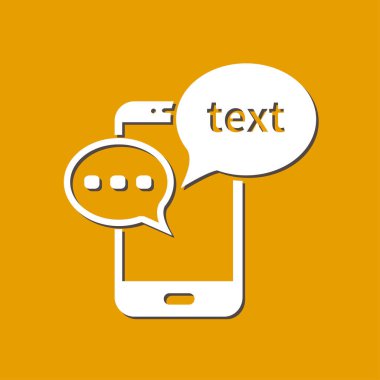 Sohbet işareti simgesi.