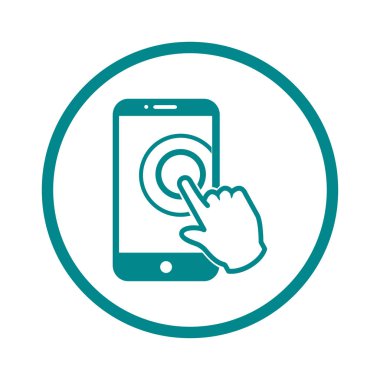 El işaretçi simgesi.