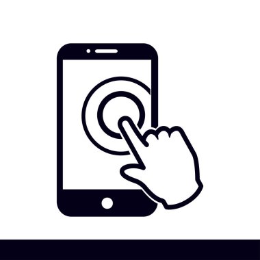 El işaretçi simgesi.