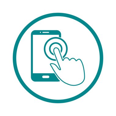 El işaretçi simgesi.