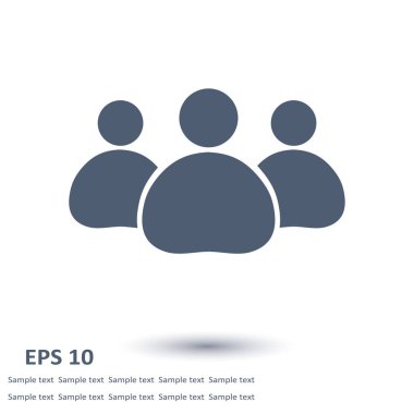 İnsanlar işareti simgesi.