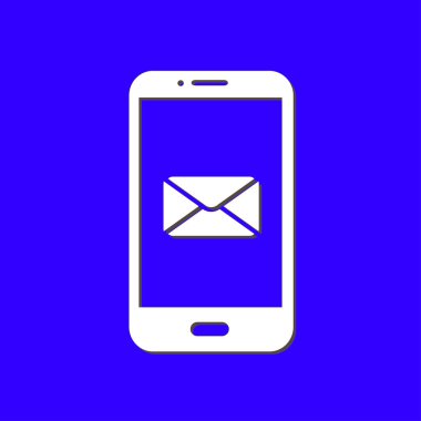 Mobil adres işareti.