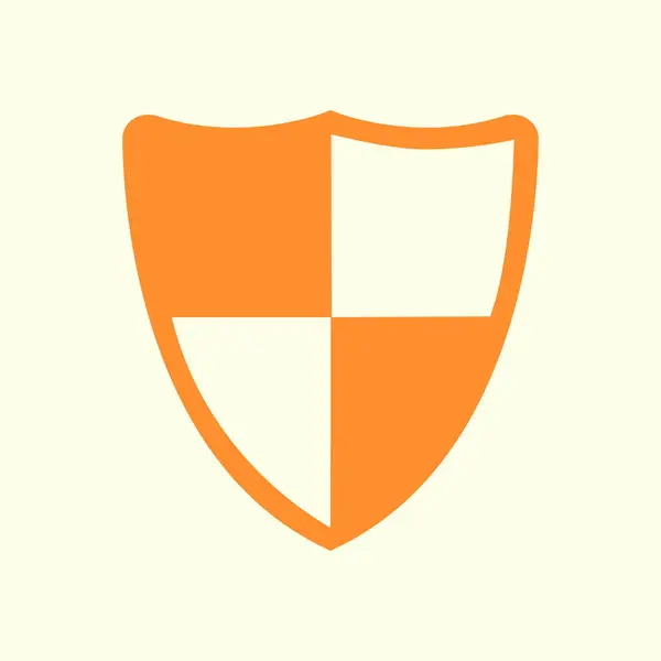 Guardian shield symbol. — Stock vektor