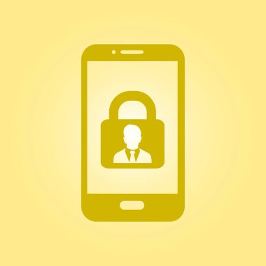 Kimlik işareti simgesi.