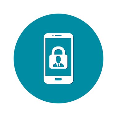 Kimlik işareti simgesi.